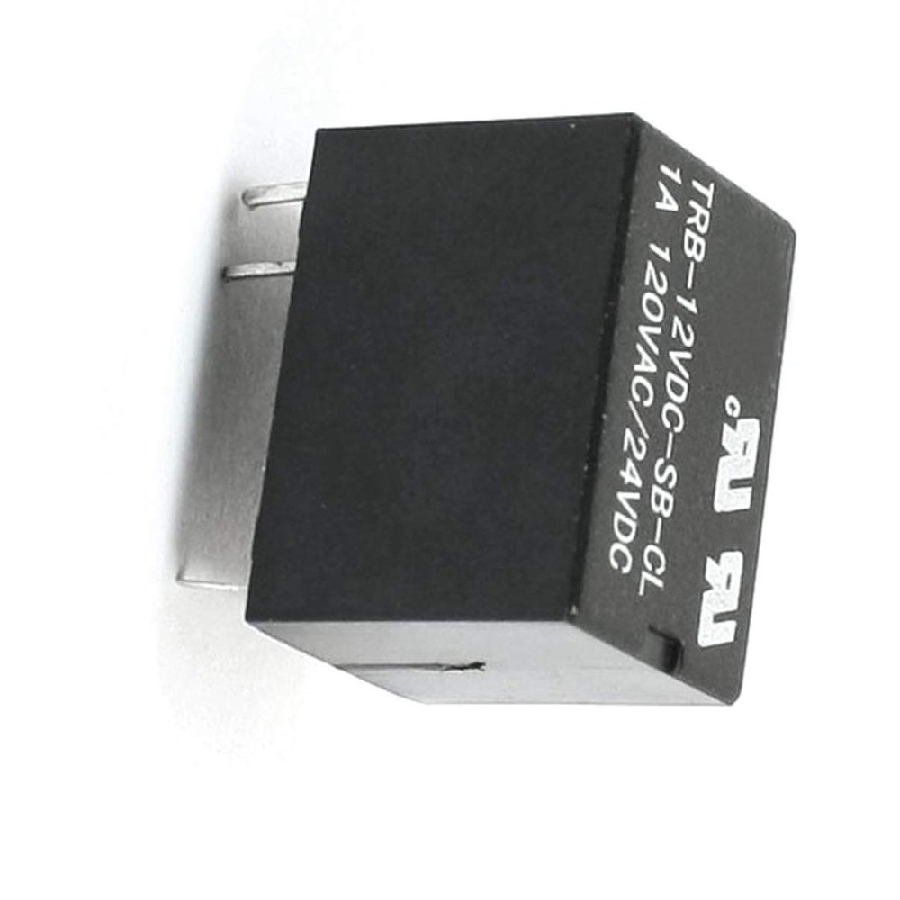 JRBJWYVV DC 12V SPDT 6-Pin PCB Plug-In Power Relay