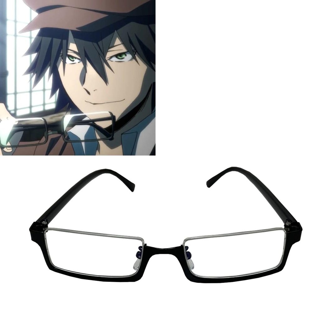 Tongyundacheng Edogawa Ranpo Cosplay Glasses, Bungo Stray Dogs Anime Prop