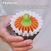 Dinntty Pumpkin-Shaped Coffee Filter Paper Press view 2