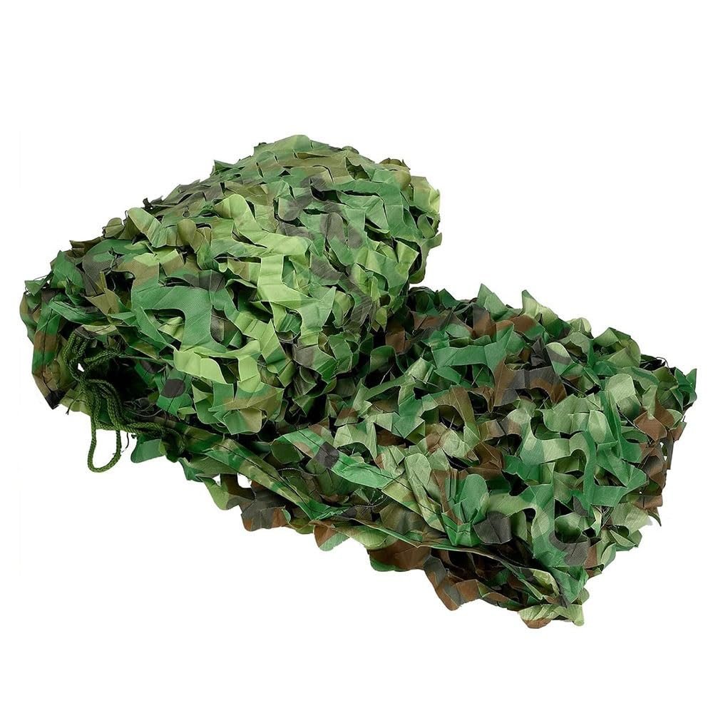 1m 2m 4m 5.5m 6m 8m 10m Military Camouflage Net for Camping, Hunting & Decor (Size: 1.5 x 4.5 m)