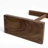 FUHAI-666 Dual Headphone Stand for Desk, Solid Wood Gaming Headset Holder, Color B view 3