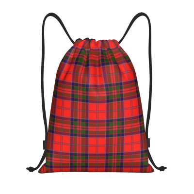 Drawstring Backpack String Bag Fraser Hunting Ancient Tartan Sackpack for S