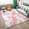Japanese Plant Cherry Blossom Red Washable Short-Pile Rug 80 x 150 cm view 1