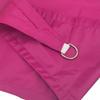 ENEN Triangular Waterproof Sun Shade Sail, UV Protection, Windbreak, Rose Red, 4.5 x 4.5 x 4.5 m view 1