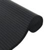vidaXL Rectangular Bamboo Rug, Black, 70 x 1000 cm view 4