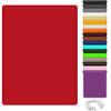 Rectangular Sun Shade Sail 4.5 x 6 m, 95% UV Protection, Windproof, Tear-Resistant, Weatherproof, Red view 1