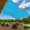 Rectangular Shade Sail with Eyelets, 3 x 8.5 m, Blue view 2