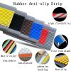 PVC Anti-Slip Edge Guard, L-Shaped Self-Adhesive Stair Profile, Grayish Black, 2.1 m/82.7 in view 2
