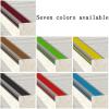 PVC Anti-Slip Edge Guard, L-Shaped Self-Adhesive Stair Profile, Grayish Black, 2.1 m/82.7 in view 3