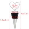 MilyaDE Personalized Photo Wine Bottle Stopper, Reusable Heart-Shaped Wine Stopper with Your Own Photo, Wedding Gift Idea for Wine and Champagne view 3