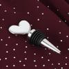 MilyaDE Personalized Photo Wine Bottle Stopper, Reusable Heart-Shaped Wine Stopper with Your Own Photo, Wedding Gift Idea for Wine and Champagne view 4