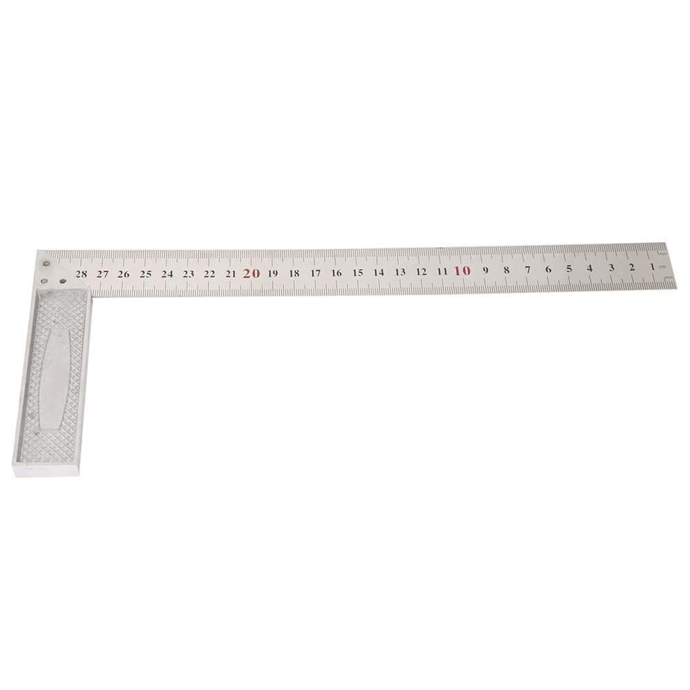 30 cm 90-Degree L-Shaped Aluminum Square Ruler