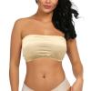 Plunge Sheer Women's Bra, Cartoon Street Pullover Sport Bustier, Wireless U-Neck view 4