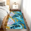 Yinghesheng Blue Hallway Runner Rug, Non-Slip, Washable, 140 x 500 cm view 2
