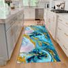Yinghesheng Blue Hallway Runner Rug, Non-Slip, Washable, 140 x 500 cm view 4