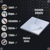 Acrylic Glass Sheet 30 x 180 cm, 4 mm | PMMA Black Opaque, Durable & Versatile | Cut-to-Size Plastic Sheet | Thickness and Size Selectable view 3