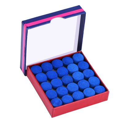 Alomejor Snooker Cue Tips, Glue-On Leather Tips, 13 mm