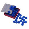 Alomejor Snooker Cue Tips, Glue-On Leather Tips, 13 mm view 4