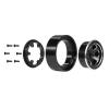 ZIBOXI 1.0 Pro Beadlock Wheels for TRX4M, 1/18 and 1/24 RC Crawlers, 4-Piece Orange view 3