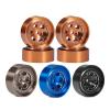 ZIBOXI 1.0 Pro Beadlock Wheels for TRX4M, 1/18 and 1/24 RC Crawlers, 4-Piece Orange view 4