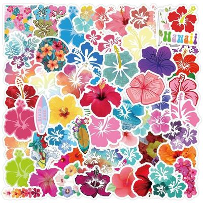 Haowul 60-Piece Flower Stickers