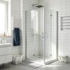 DOOLEEWEE Corner Shower Enclosure 70 x 120 x 195 cm view 1