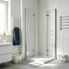 DOOLEEWEE Corner Shower Enclosure 70 x 120 x 195 cm view 2