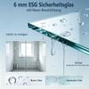 DOOLEEWEE Corner Shower Enclosure 70 x 120 x 195 cm view 4