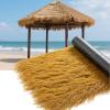 ZHWFDC Synthetic Thatch Roofing, Artificial Mexican Straw Roll for Garden Fence, Beach, Hawaiian Party, Gazebo and Tiki Bar Decor (Size: 0.5 × 1 m) view 1
