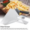 BEIJIALY Stainless Steel French Fry Serving Scoop with Handle view 3