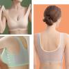GDKRTNAJ Women's Push-Up Vest-Style All-in-One Bra, Seamless Ice-Silk Lace Cool Lift-Up Air Bra (A+E, 2XL) view 4
