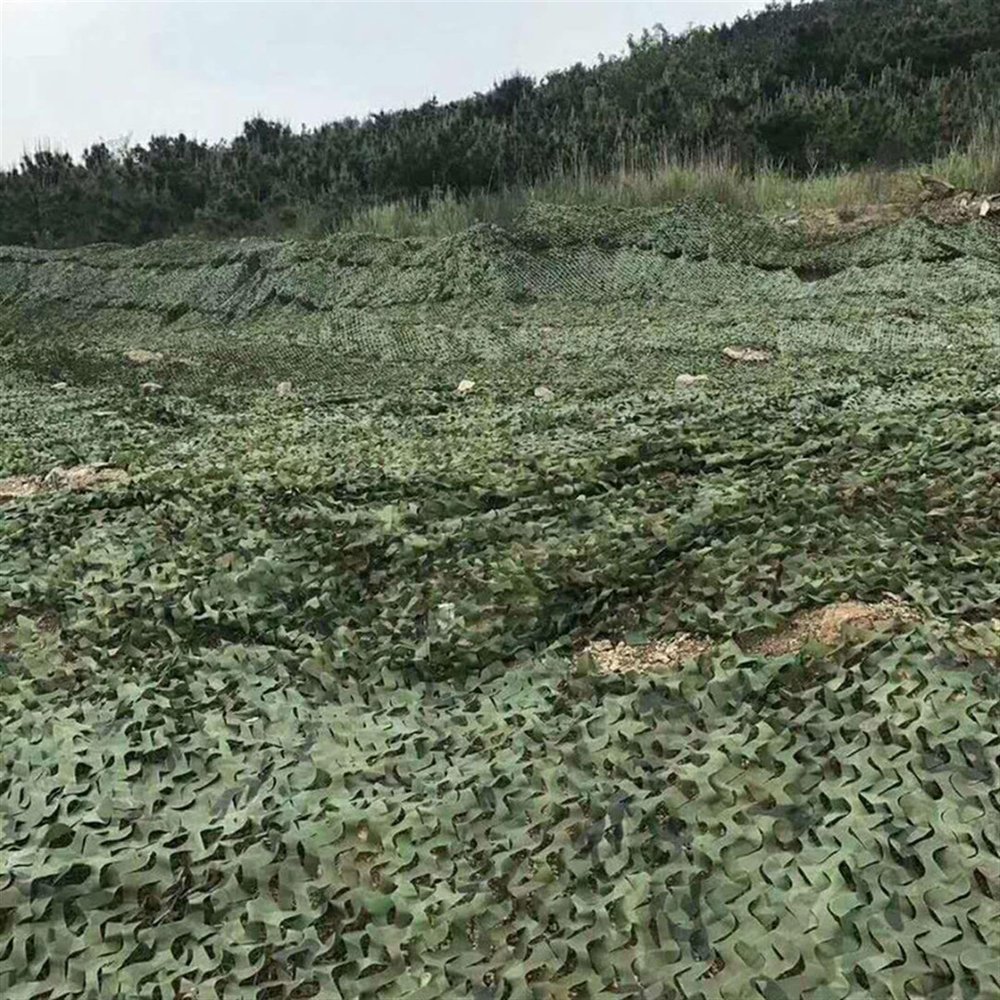 GueTTO Woodland Camouflage Net, UV-Resistant, 6 × 10 m / 19.7 × 32.8 ft