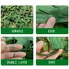 GueTTO Woodland Camouflage Net, UV-Resistant, 6 × 10 m / 19.7 × 32.8 ft view 2