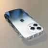 KIHAUV Transparent Gradient Wave Case with Lens Protection for iPhone 13 view 3
