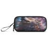 Wolf Purple Space Pencil Case for Boys, Girls, and Students view 1