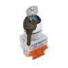 NVVVNX LAY7 Self-Reset Double-Head Pushbutton Switch, Red/Green, Illuminated LA37 Flat-Head 22 mm (Color: LA37 Yellow NO/NC) view 4
