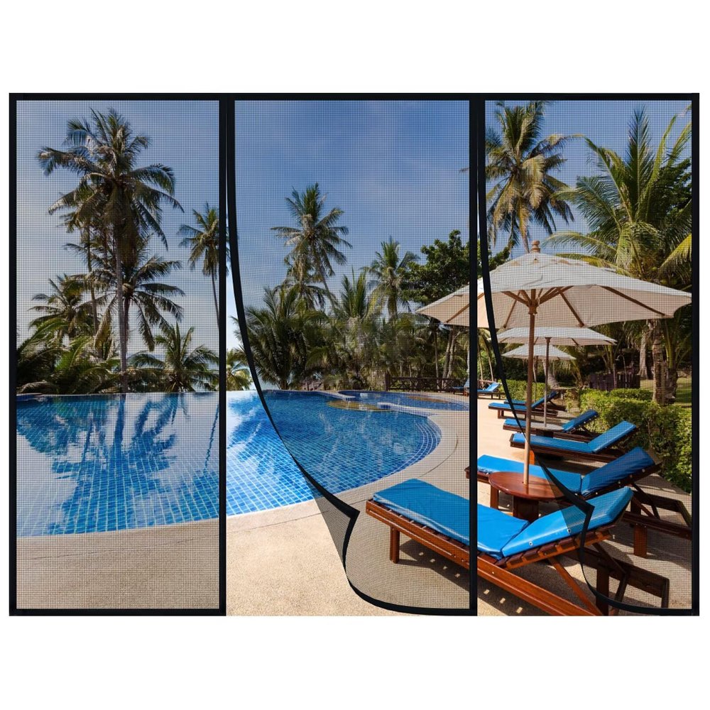Magnetic Screen Door, 240 x 185 cm, Black