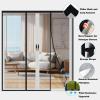 Magnetic Screen Door, 240 x 185 cm, Black view 4