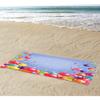 Treer Balloon Pattern Microfiber Beach Towel, XXL, 180 x 80 cm, Blue view 3
