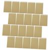 NUOBESTY 20 Self-Sealing Kraft Paper Envelopes, Reinforced Paper Pockets for Letters and Documents, 20 Count view 1