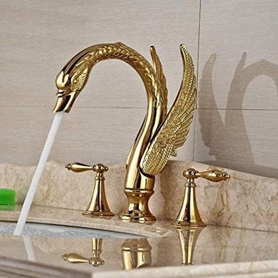 Black Bronze Hot and Cold Basin Faucet