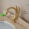 Black Bronze Hot and Cold Basin Faucet view 3