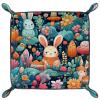 Cute Foldable Rabbit Dice Tray and Storage Organizer view 2