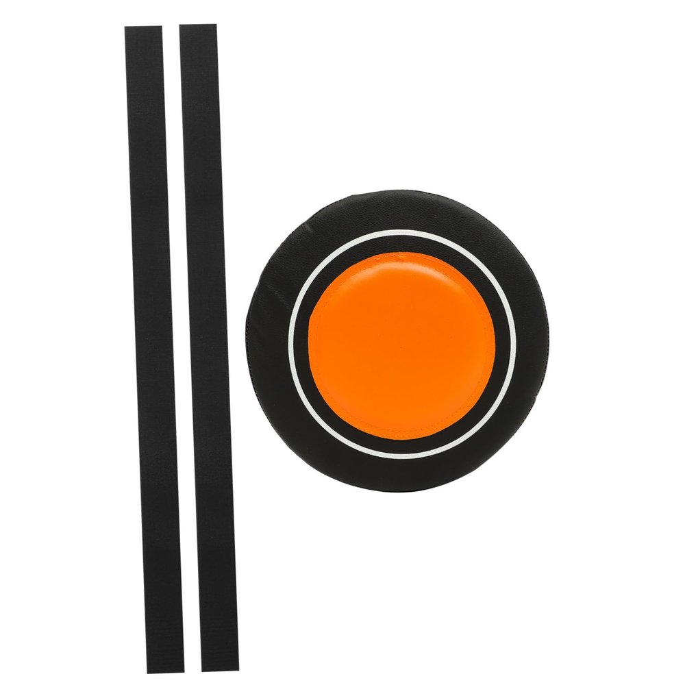 KOMBIUDA Wall-Mounted Boxing Strike Pad, PU Leather, Orange