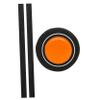 KOMBIUDA Wall-Mounted Boxing Strike Pad, PU Leather, Orange view 1
