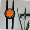 KOMBIUDA Wall-Mounted Boxing Strike Pad, PU Leather, Orange view 3