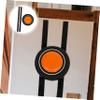 KOMBIUDA Wall-Mounted Boxing Strike Pad, PU Leather, Orange view 4