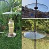 Plastic Bird Feeder Squirrel Baffle, Transparent Dome Cover view 4