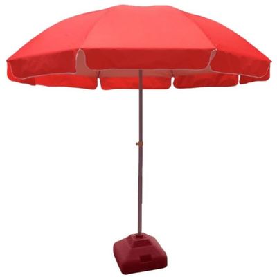 8.5 ft/2.6 m Patio and Beach Umbrella with Base