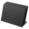 12-Pack Small Black PVC L-Shaped Message Boards view 1